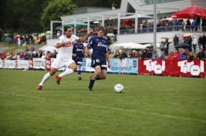 Der VfB Stuttgart hält sein Trainingslager in Längenfeld im Ötztal ab. 